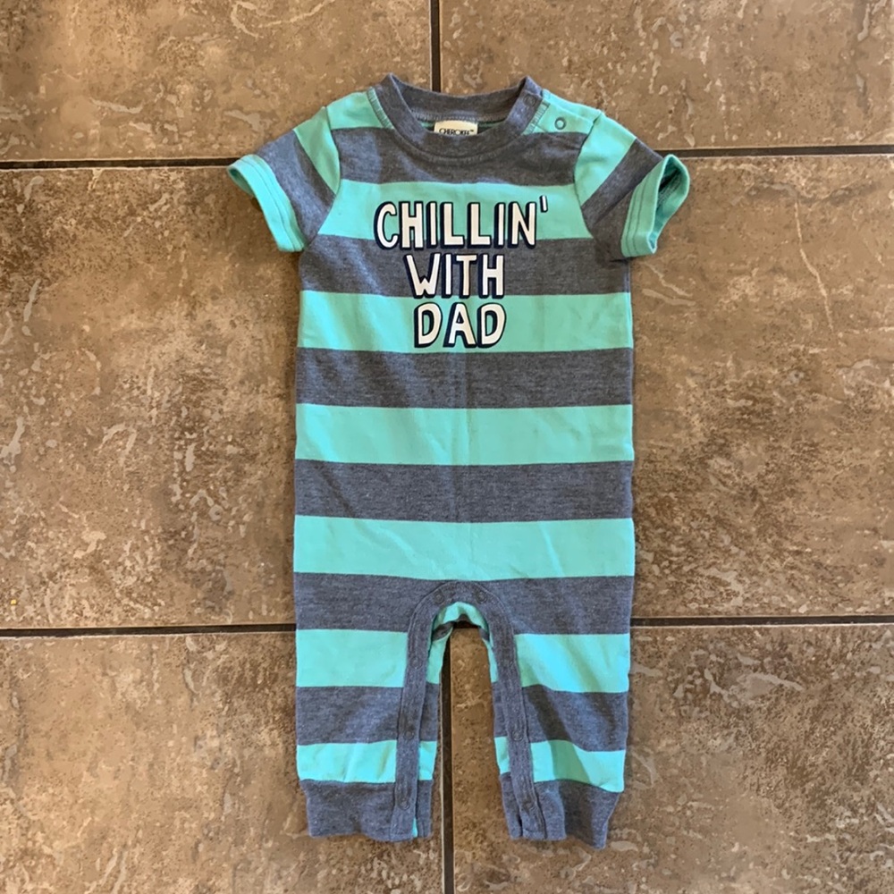Cherokee one piece chillin with dad onesie